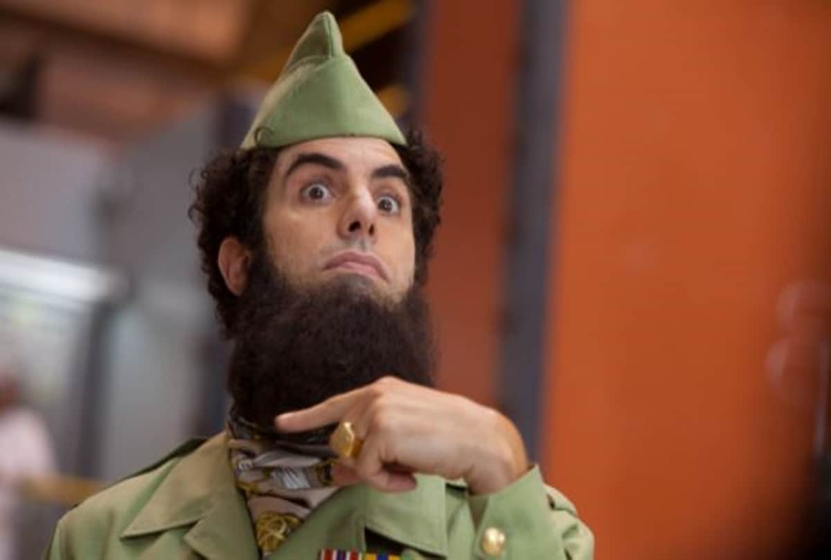 The dictator funny scene video of aladeen winning race goes viral after taliban seize afghanistan