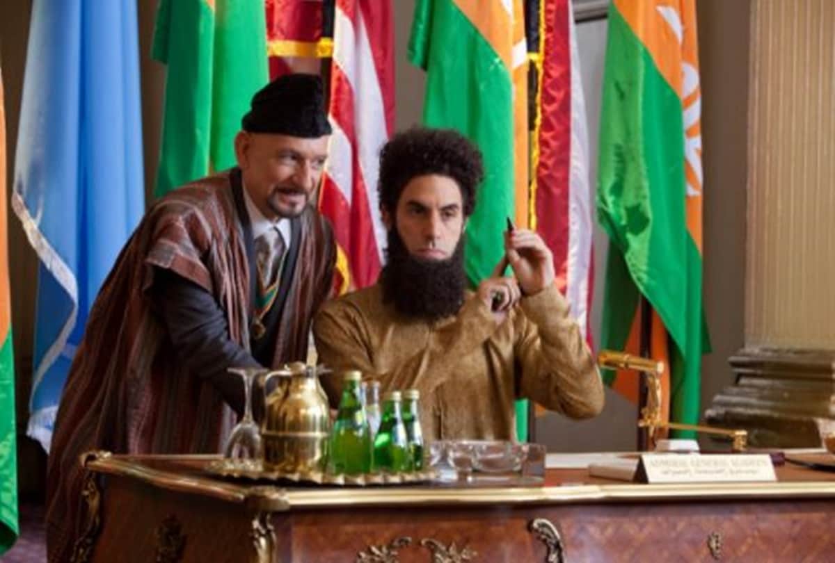 The dictator funny scene video of aladeen winning race goes viral after taliban seize afghanistan
