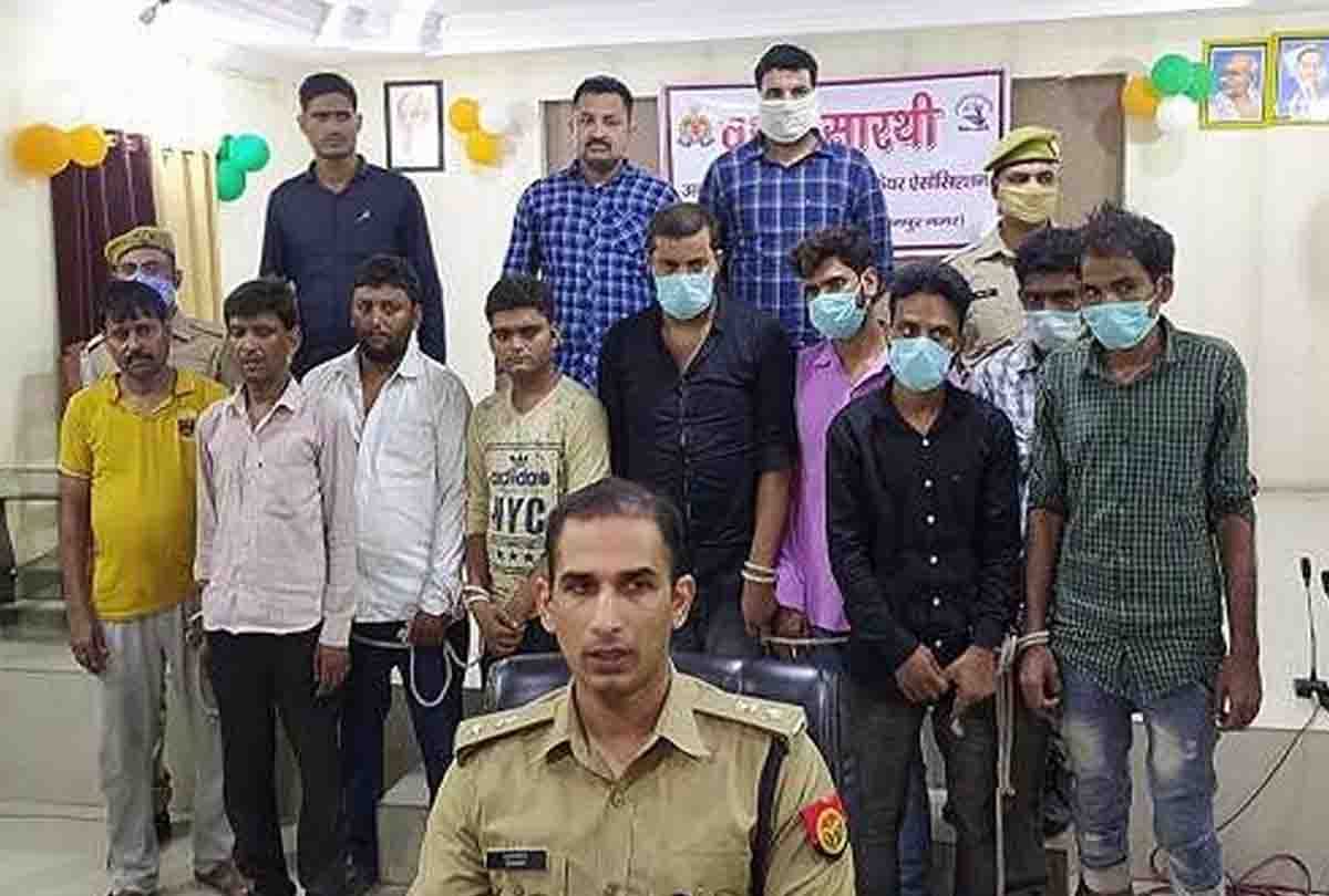 Arrested 9 vicious thieves including the kingpin