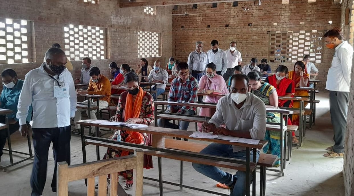 PGT examination held peacefully in the district