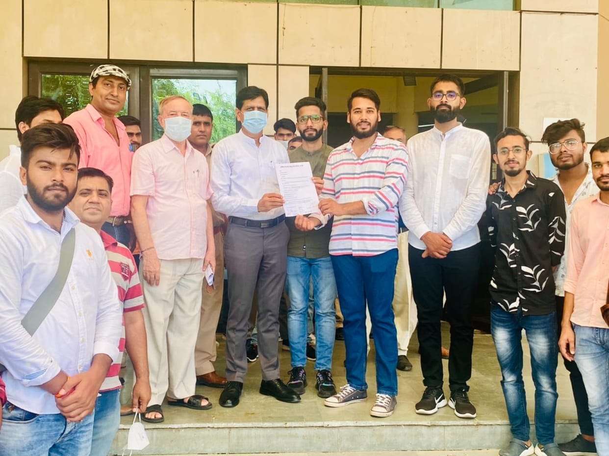 ABVP student organization performed in the university