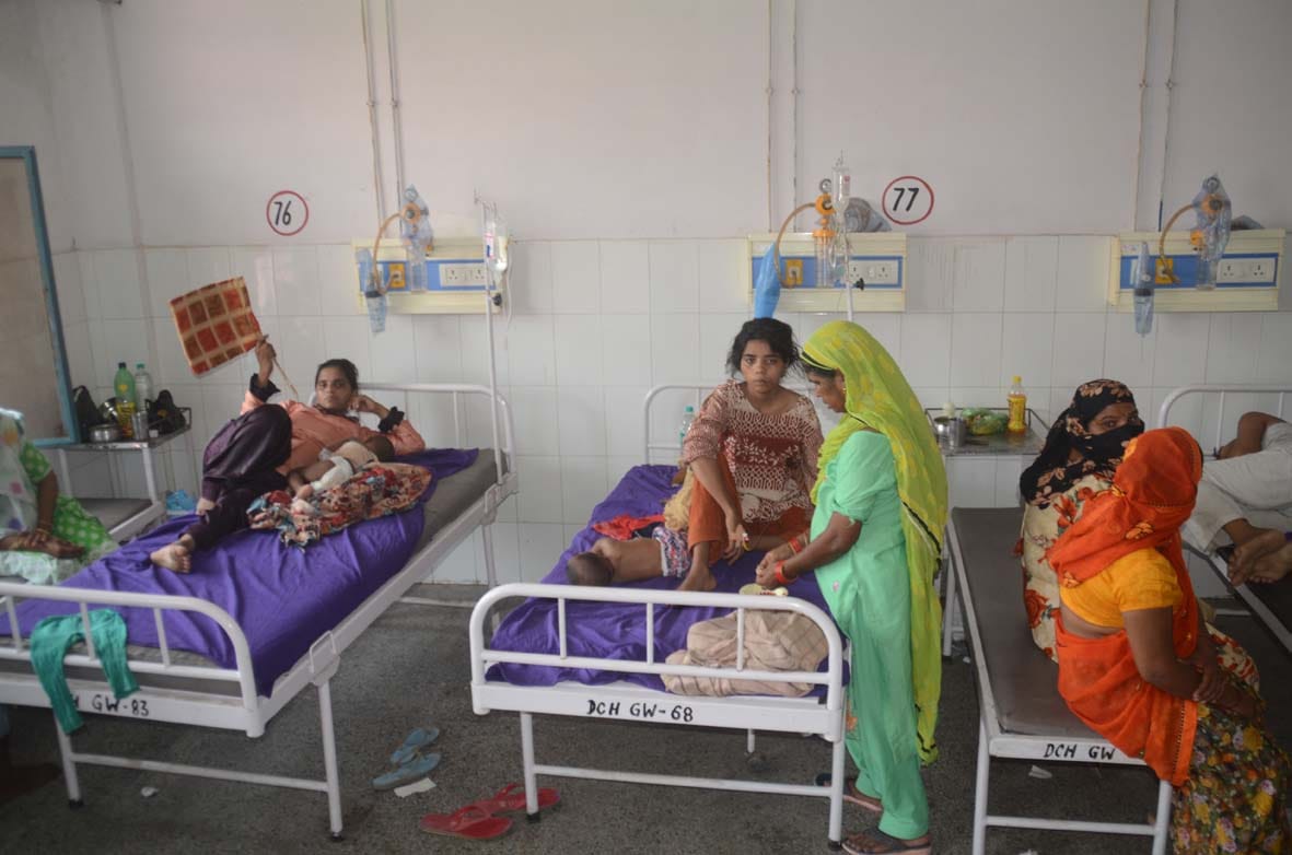 Increasing fever and outbreak of cough and cold