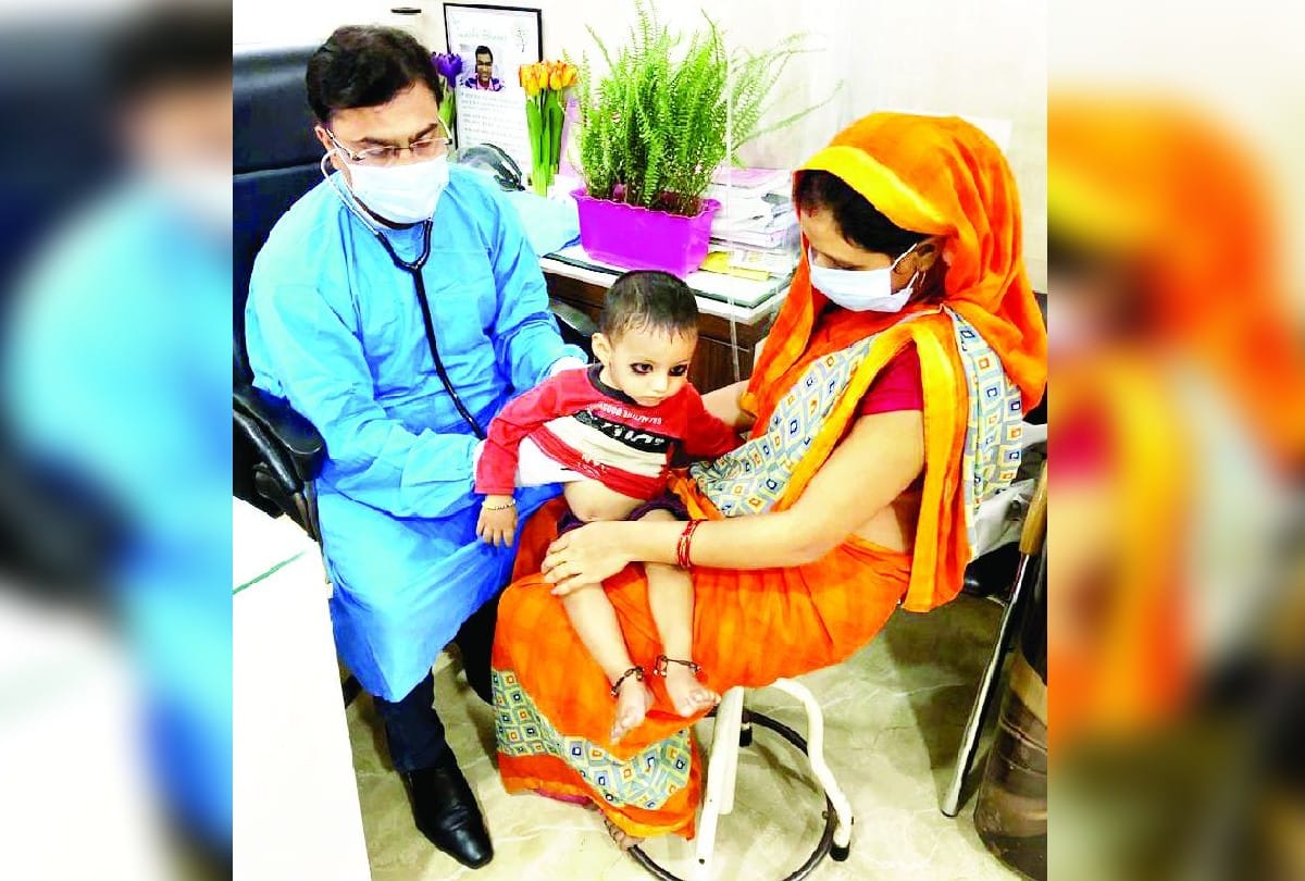 Humidity And Heat Become Sick To Children Reached At Agra Sn Opd