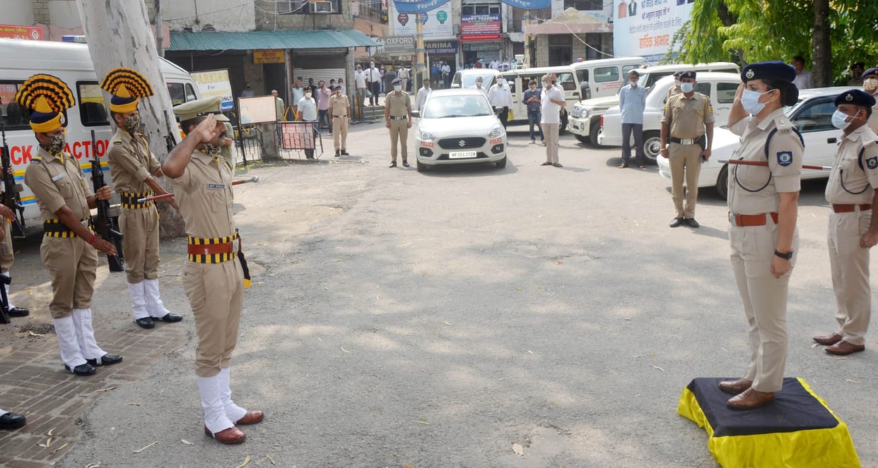 Dr. Aakriti took over as Superintendent of Police in Hamirpur
