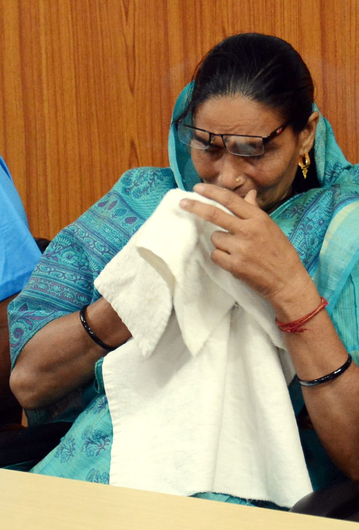 Tears spilled from Jyoti Baliyan's mother's eyes