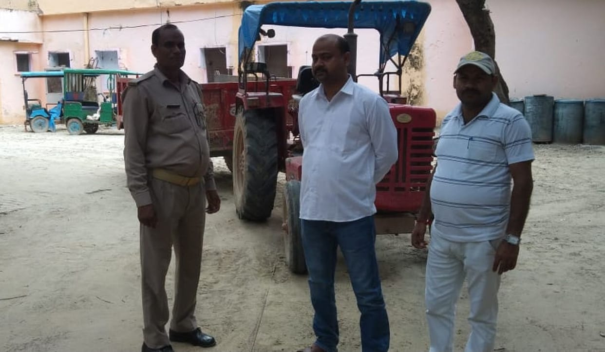Five sued, 11 tractor-trolley seized