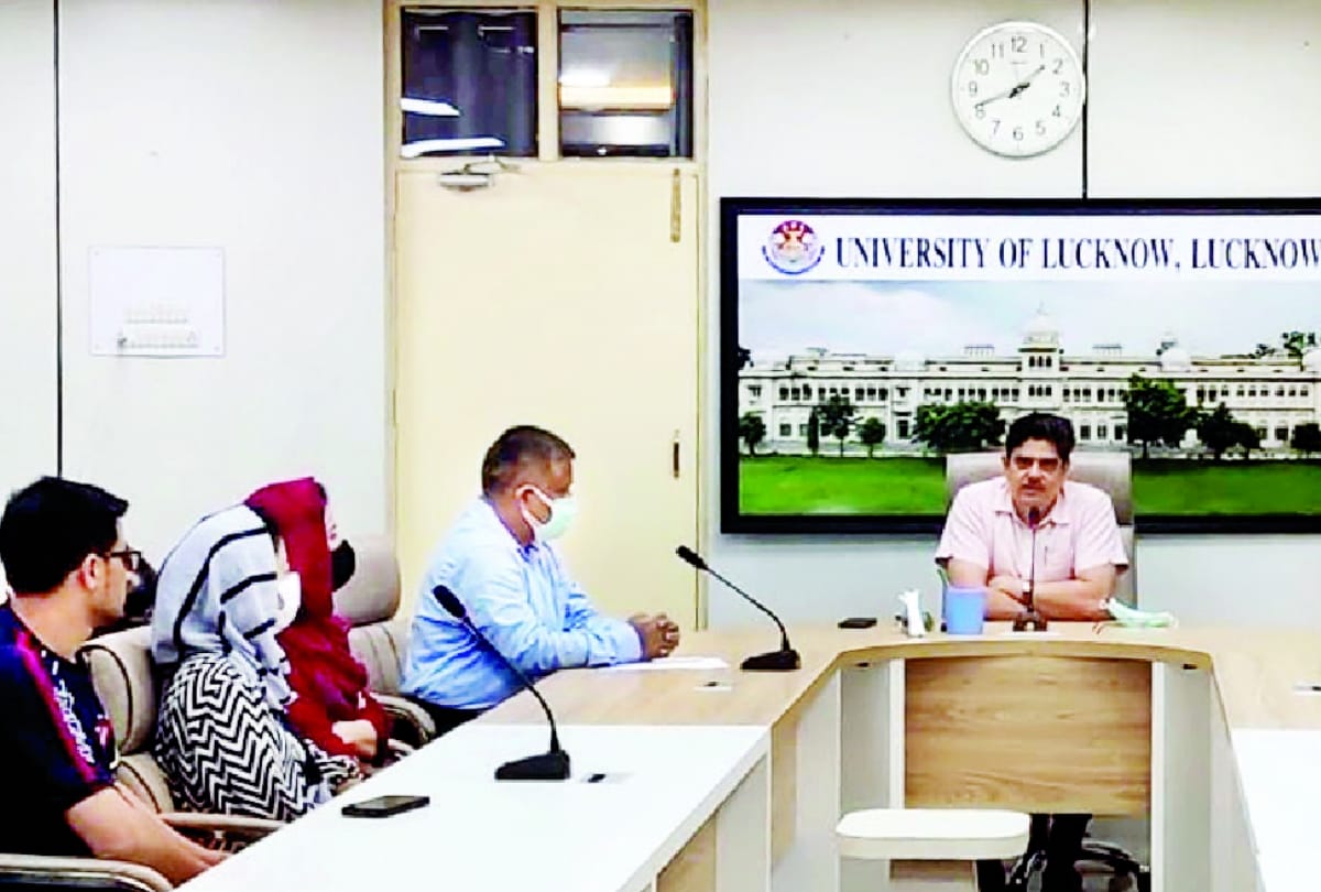 Vice Chancellor of Lucknow University encouraged: Afghan students do not take stress, university takes every step with them