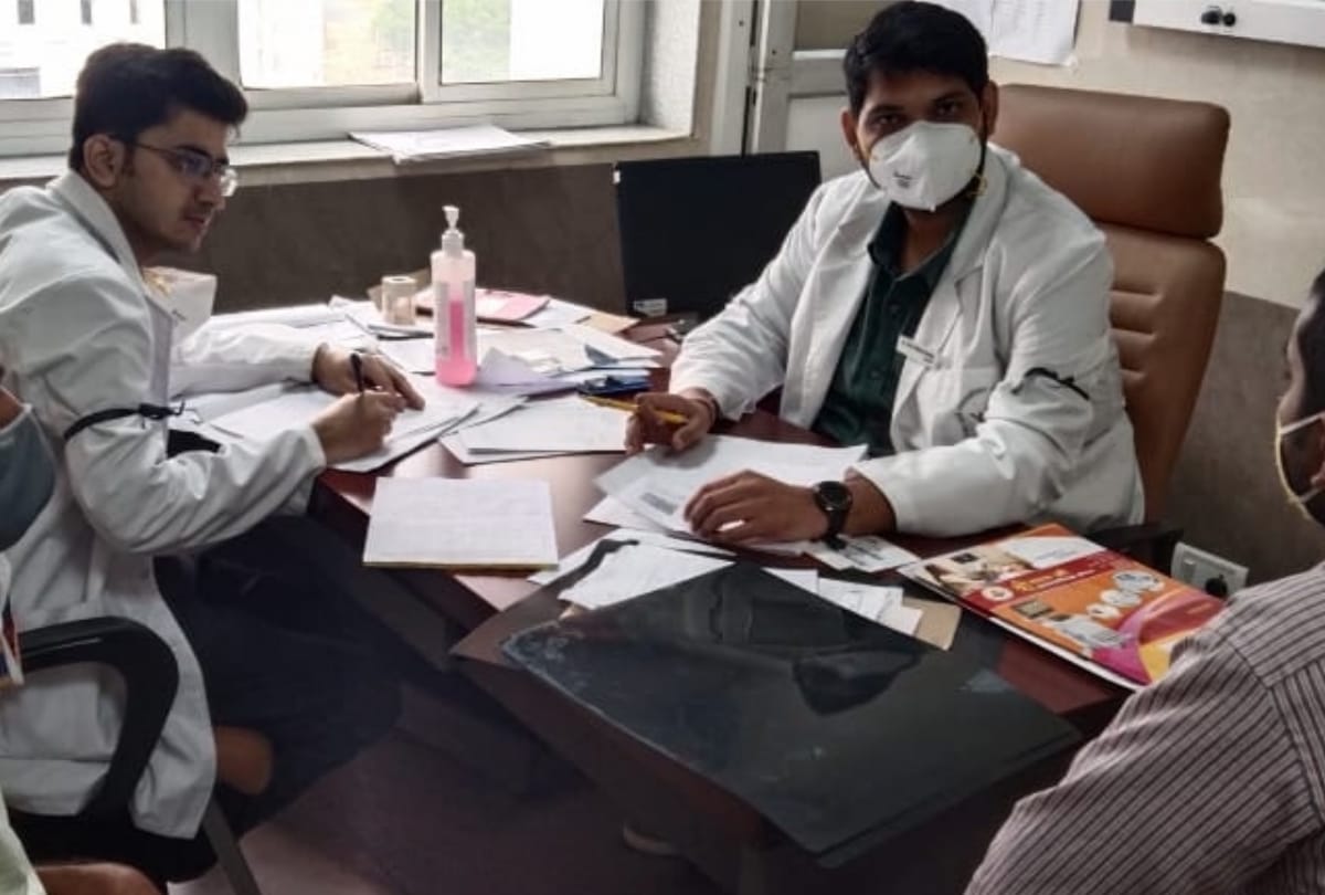 Resident doctors protest against Kali Patti Dam: Protests took place in all institutions including SGPGI, KGMU, Lohia Institute