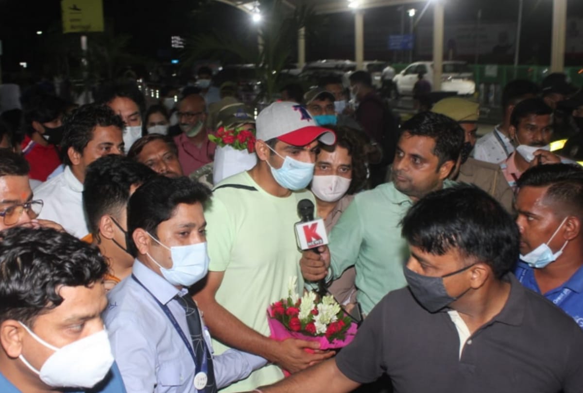 Yogi government will honor Olympic winners today: Gold medalist Neeraj Chopra reached Lucknow late at night