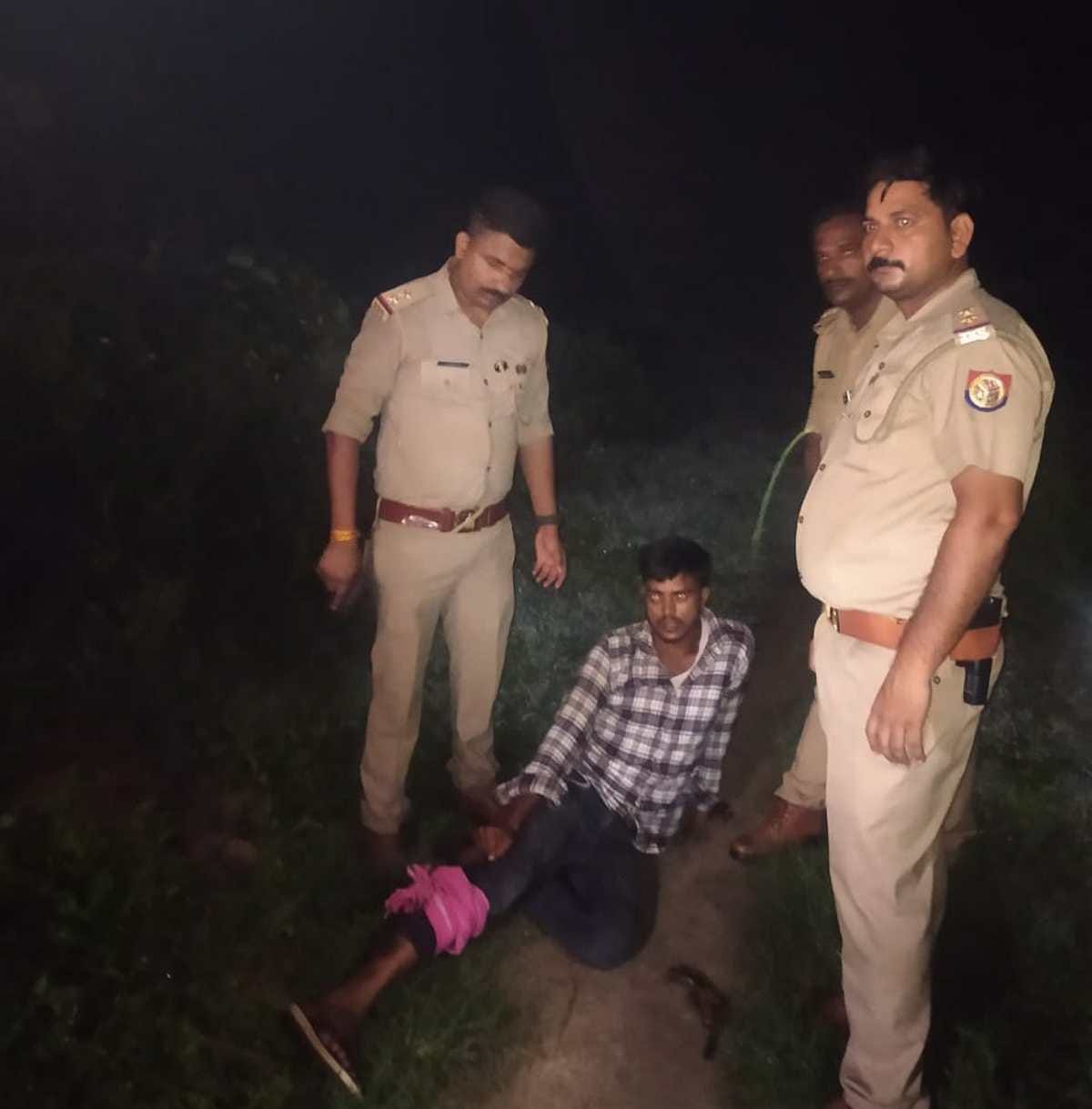 Second police encounter in Azamgarh district within 12 hours 25000 prize crooks shot