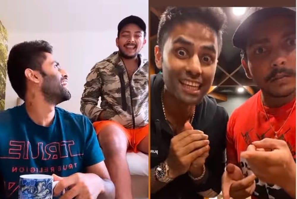 ENG vs IND: prithvi shaw and suryakumar yadav baazigar movie comedy scene dialogue video viral