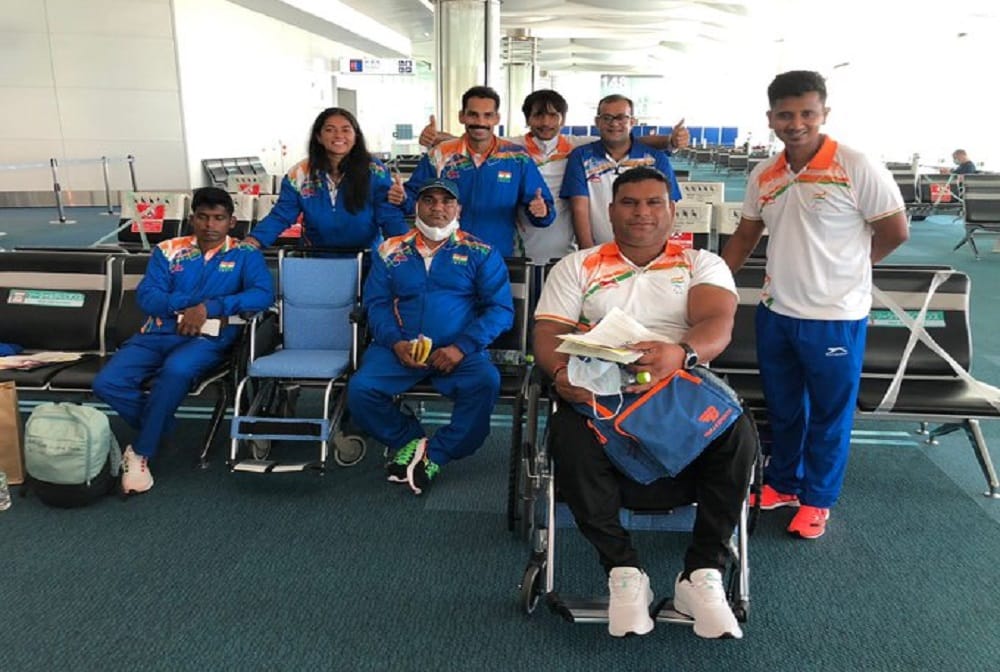 First batch of Indian athletes arrive in Tokyo for Paralympics