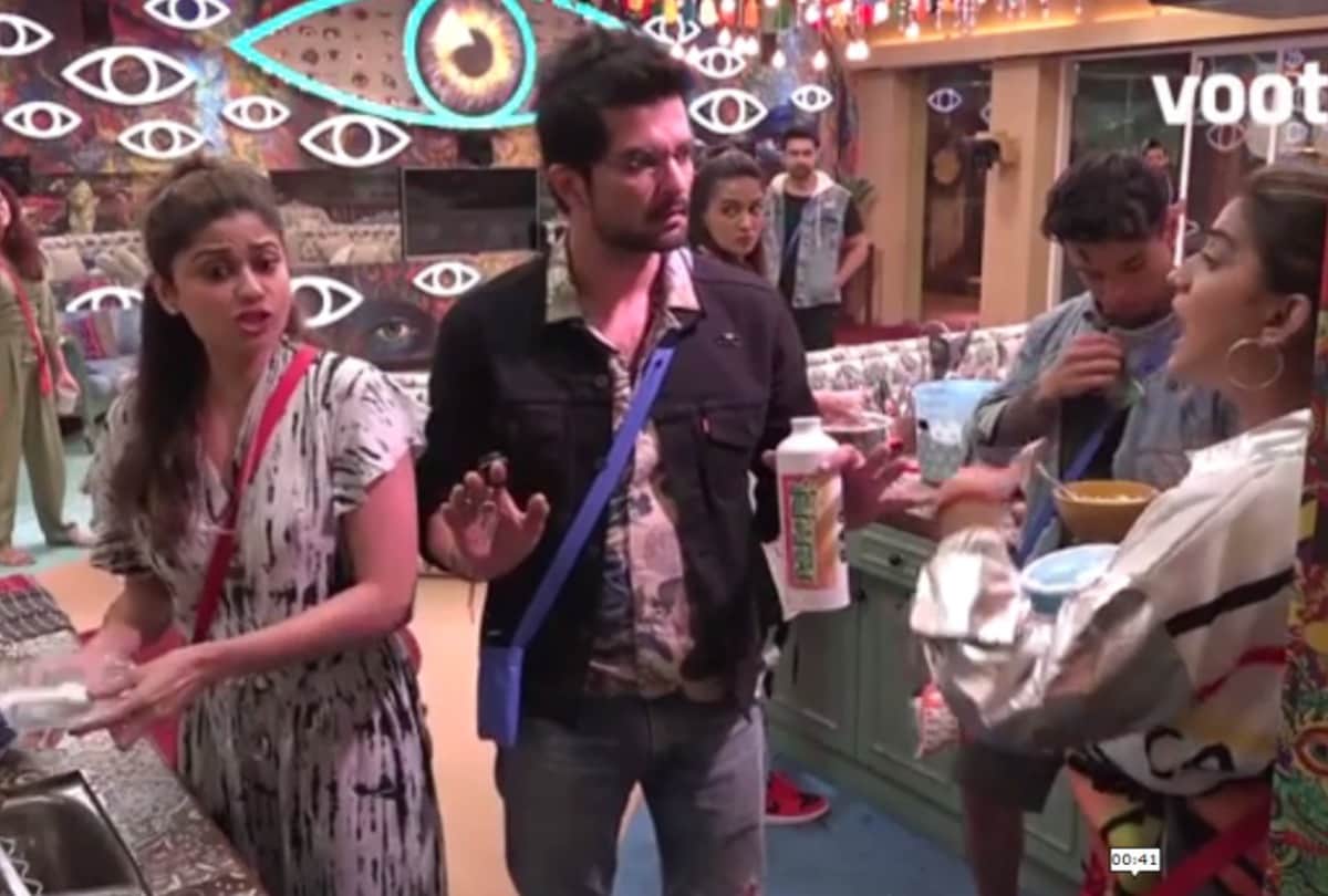 Bigg boss ott Shamita and bhojpuri actress akshara singh fight for namak ka dabba people called shilpa shetty sister arrogant