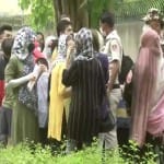 प्रदर्शन कर रहे अफगानी नागरिक