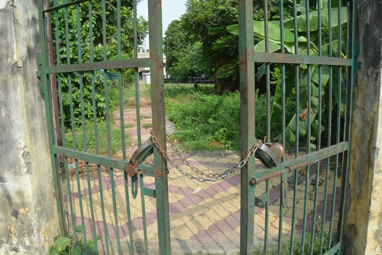 Budget of crores, still bad park in the city