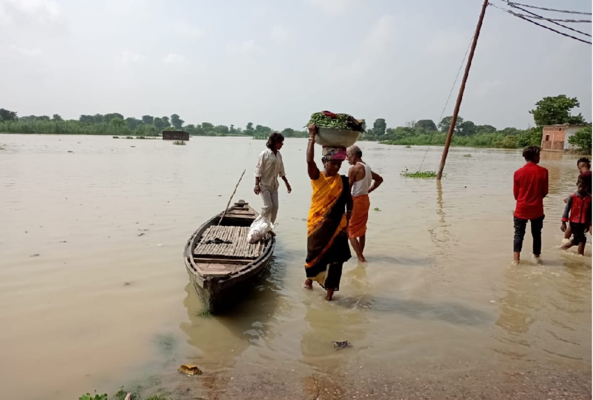 Gorakhpur UP Aamee River Flood News: Water level of aamee river increased water entered 36 villages