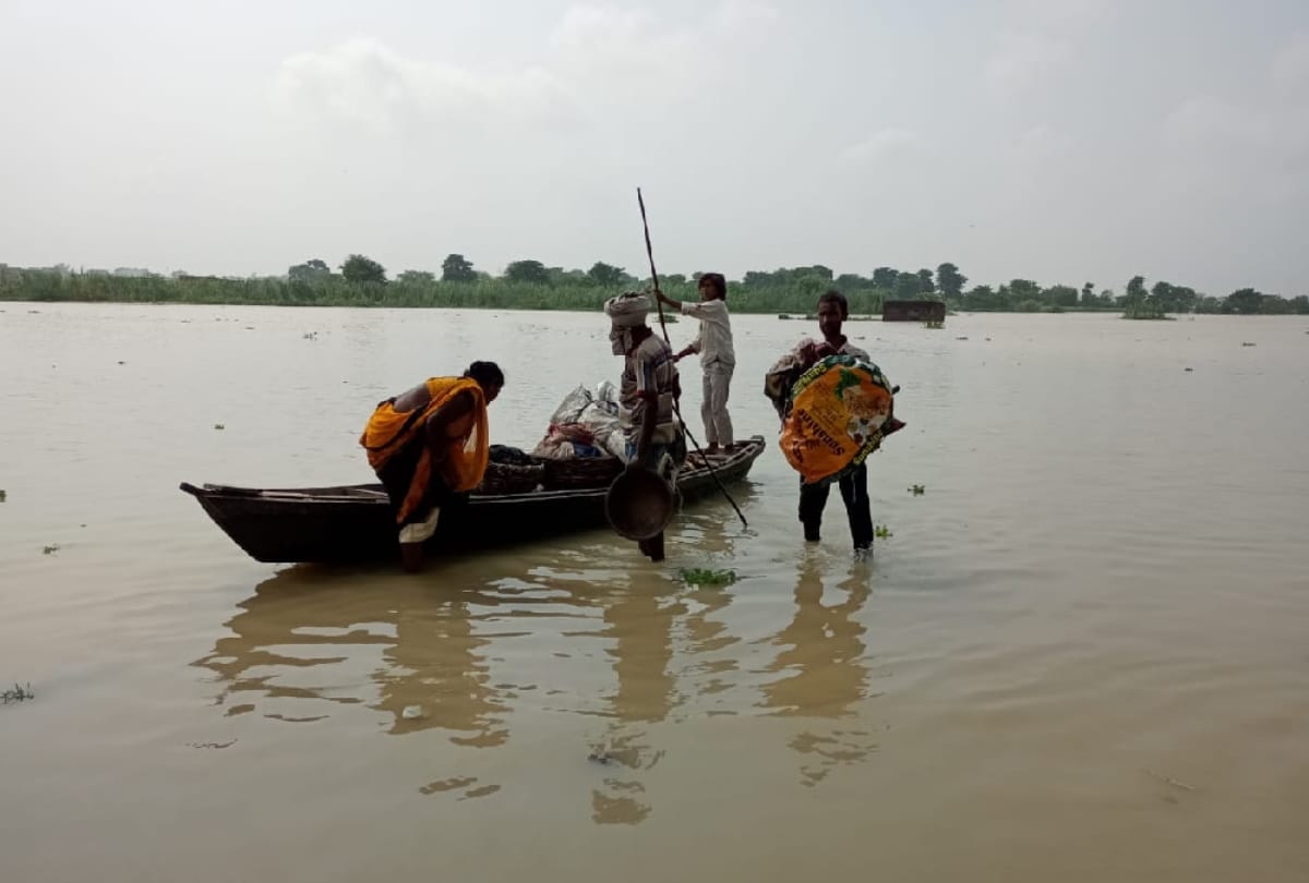 Gorakhpur UP Aamee River Flood News: Water level of aamee river increased water entered 36 villages