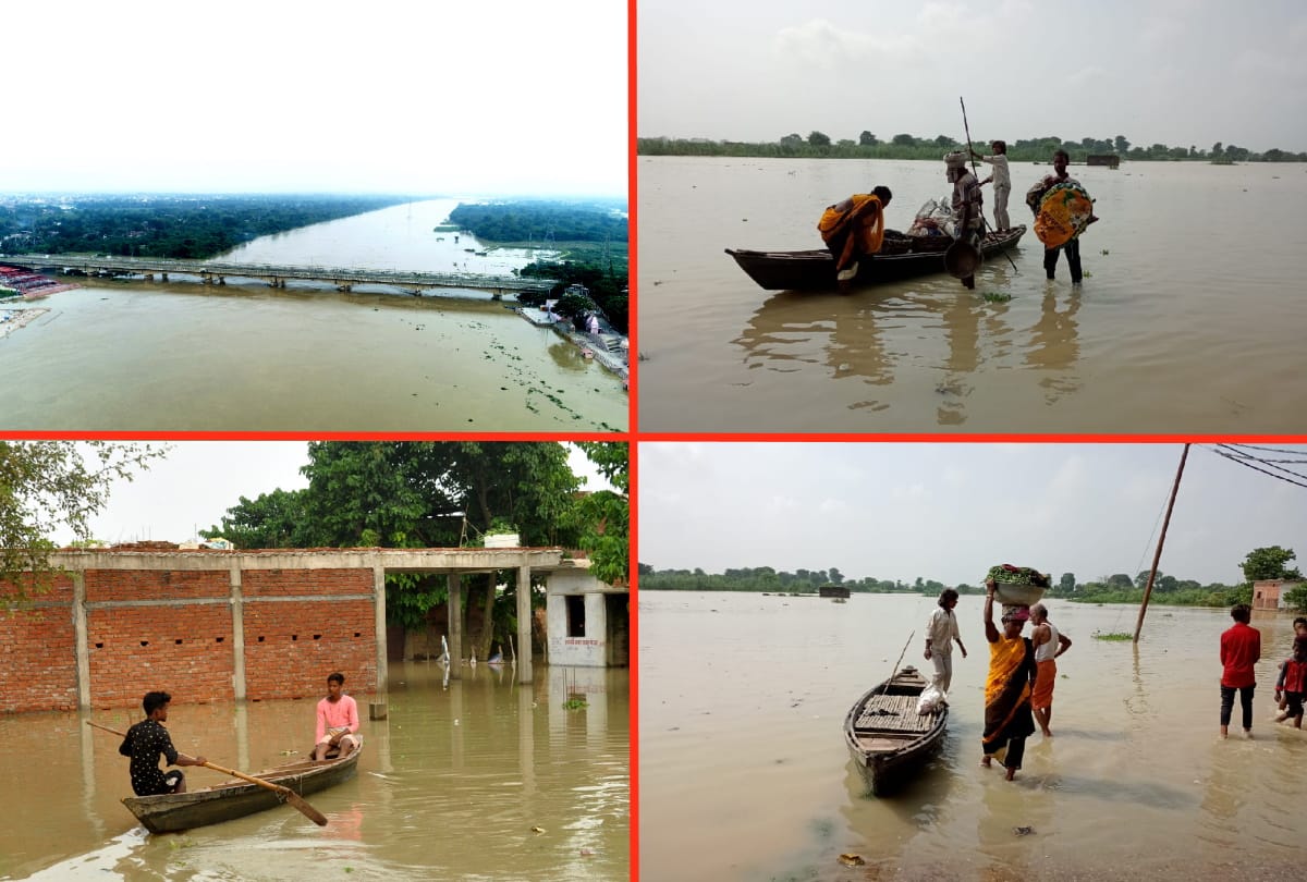 Gorakhpur UP Aamee River Flood News: Water level of aamee river increased water entered 36 villages