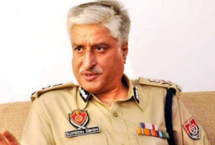 Former DGP of Punjab Sumedh Singh Saini Appeared in Mohali Court