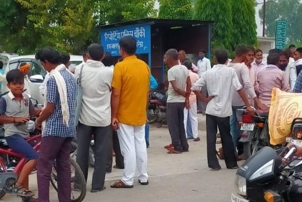 MLA's son's ruckus over removing plaque from hand pump