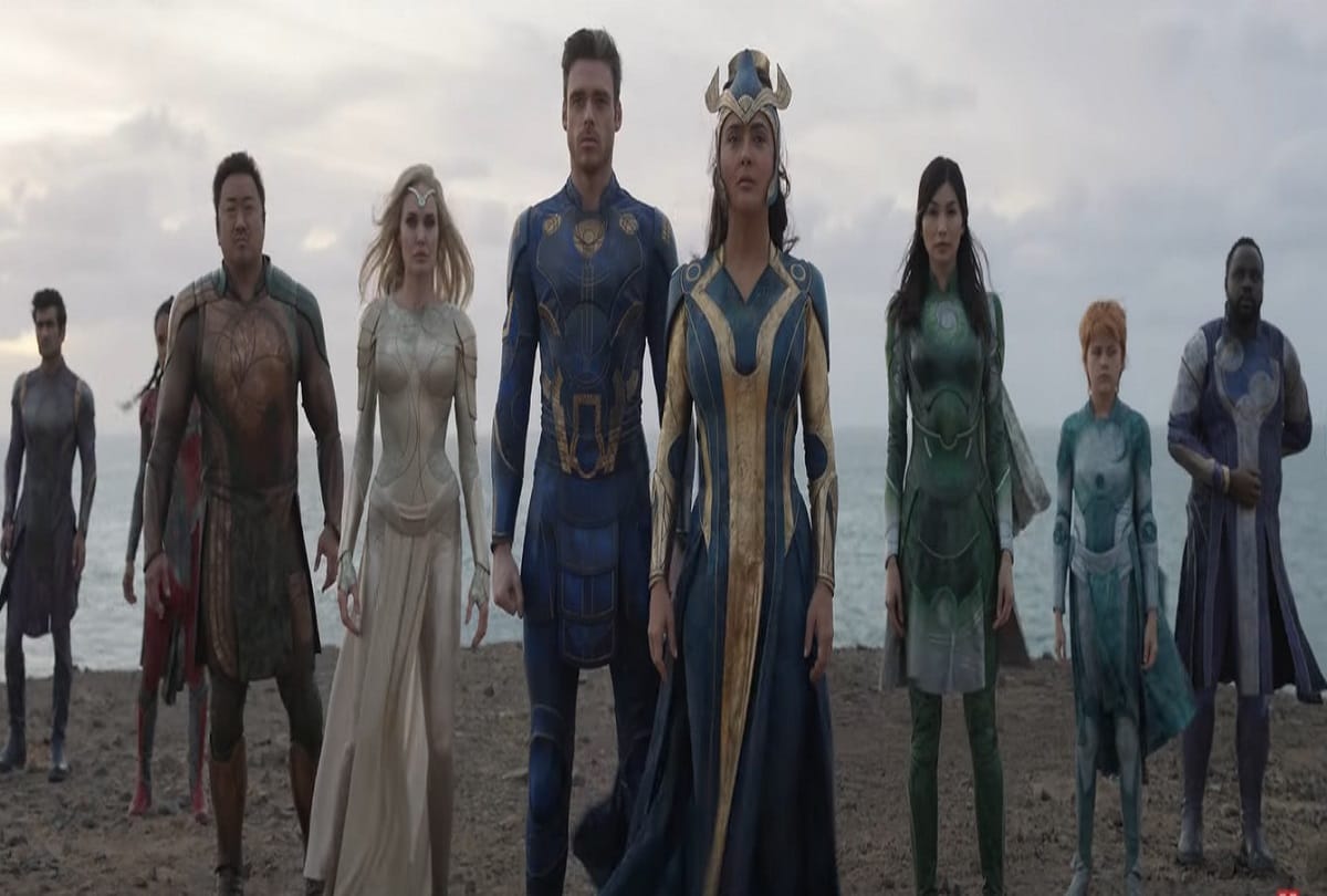 Eternals Trailer Review Hindi by Pankaj Shukla Chloe Zhao Richard Madden Salma Hayek Angelina Jolie