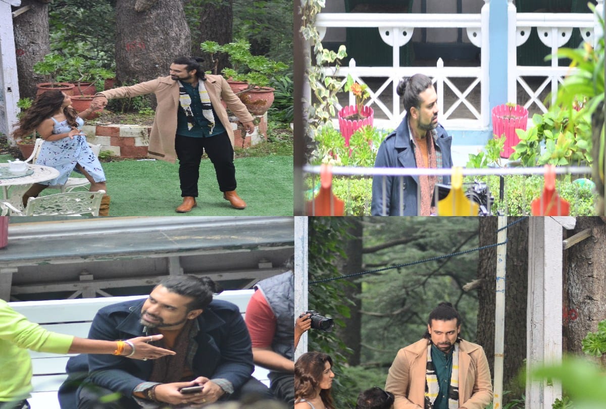 Singer Jubin Nautiyal in Shimla, filmed the shots of the video album