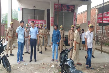 मौके पर पहुंचे एसपी कासगंज