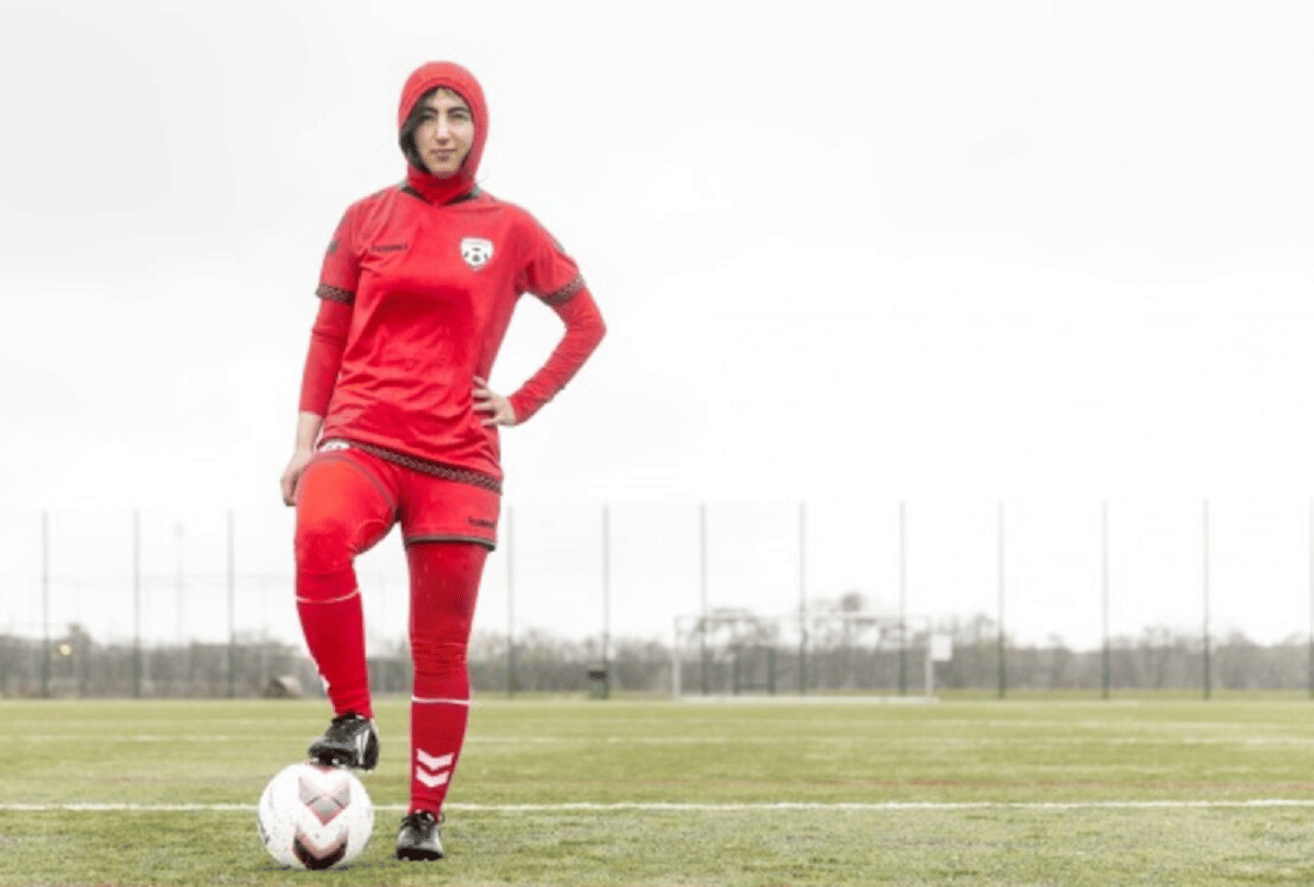 Ex afghanistan women Football captain khalida popal asked teammates to delete photos and burn kits