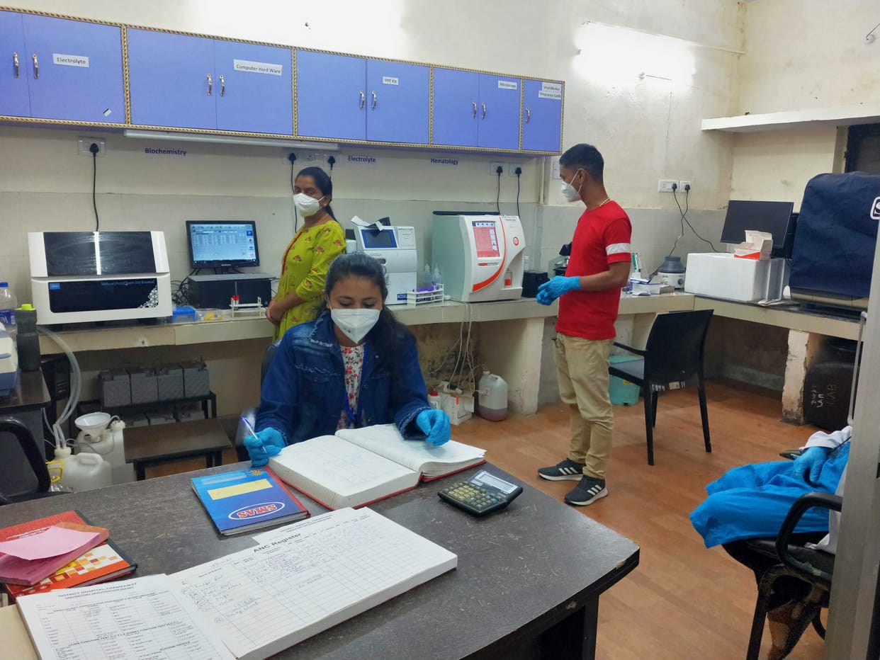 No Free Blood Test in Champawat