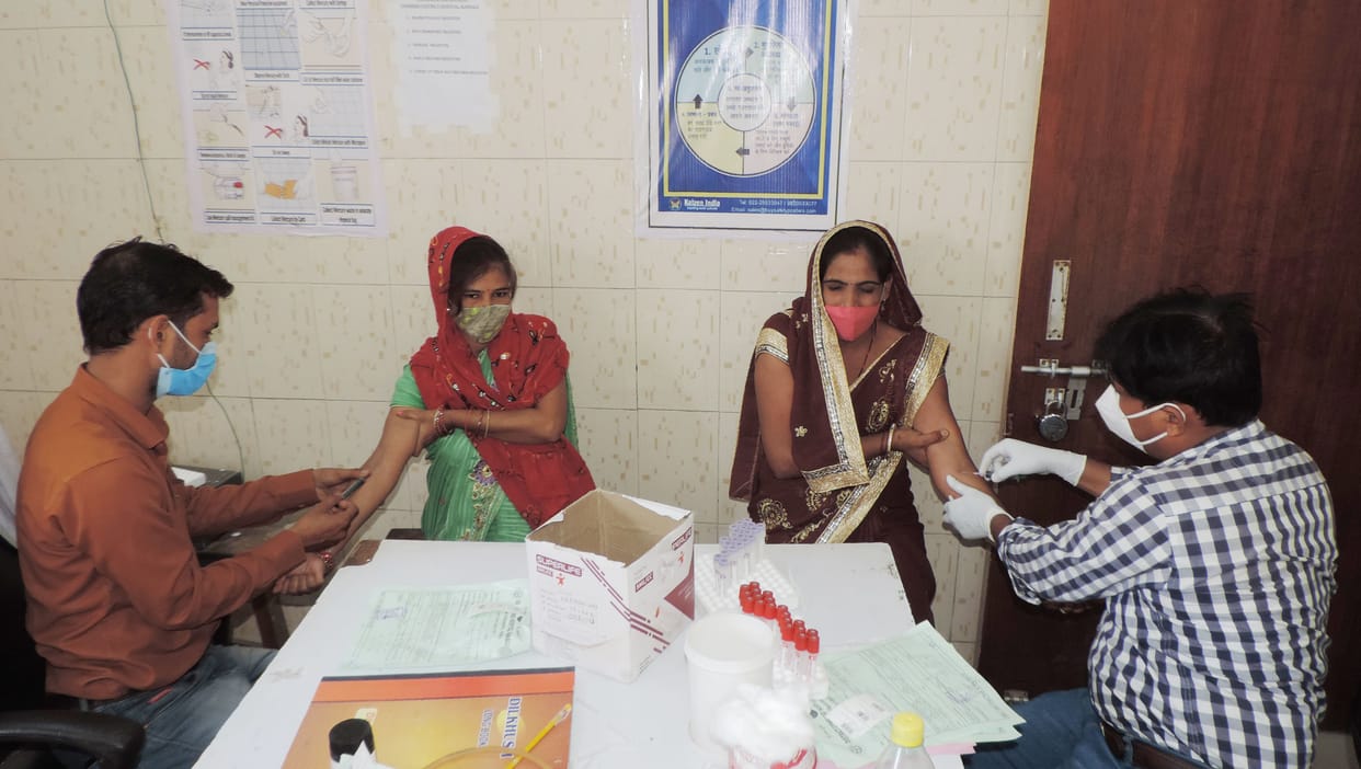 One day the health department forgot by giving treatment