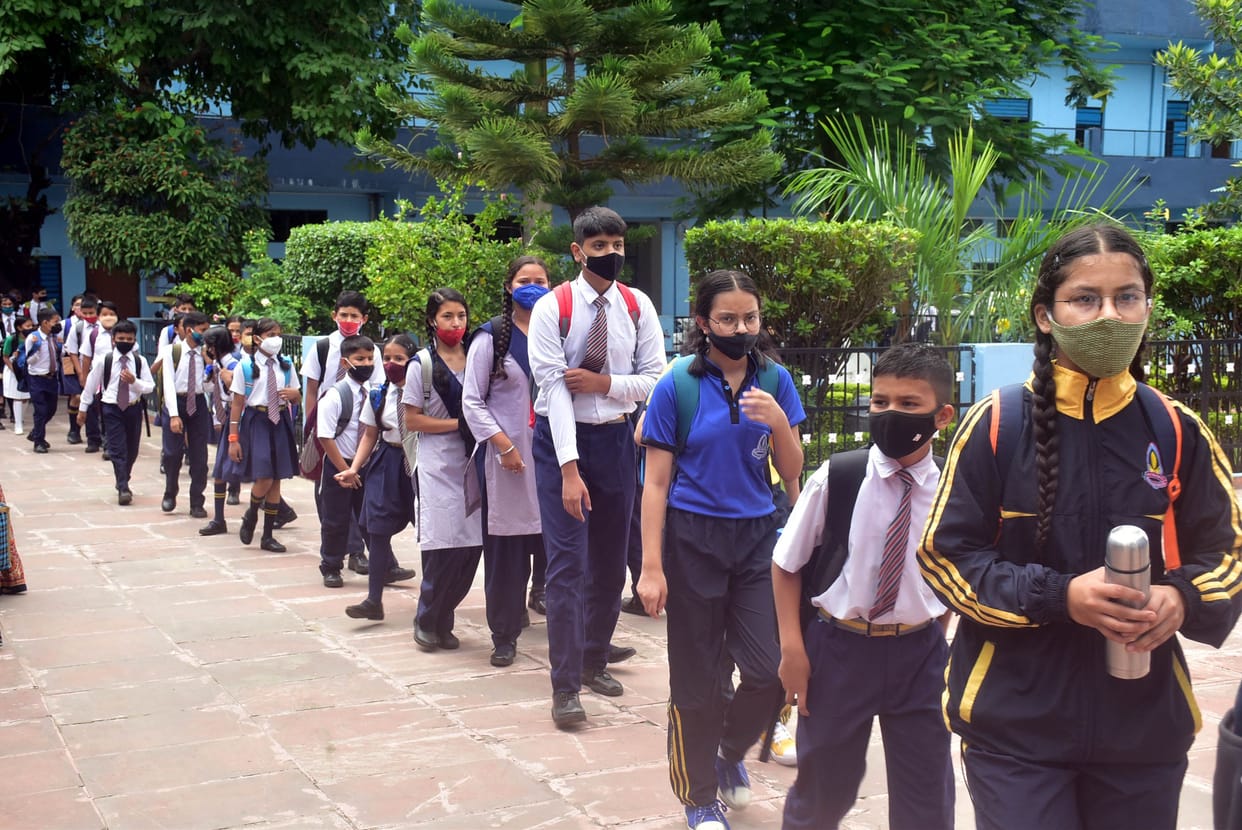 Public school opened but children did not reach