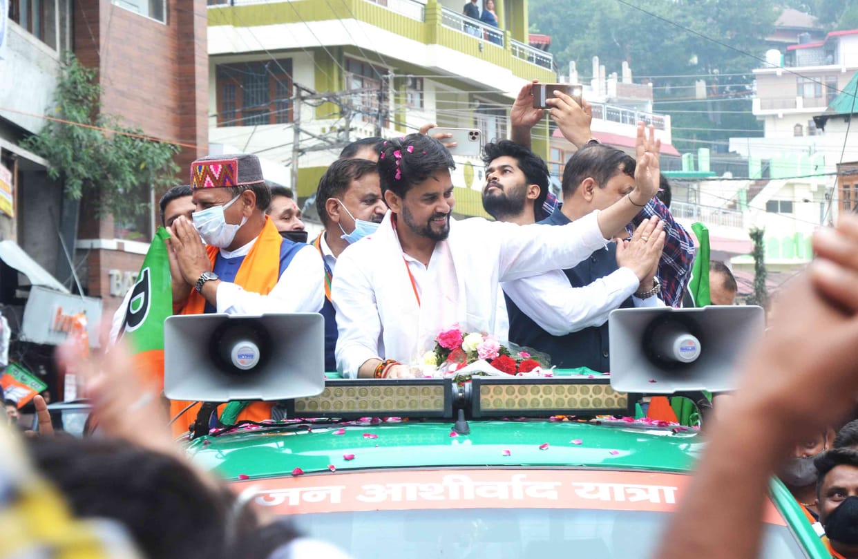 Inflation rate of 12 percent reduced to five under Modi regime : Anurag Thakur