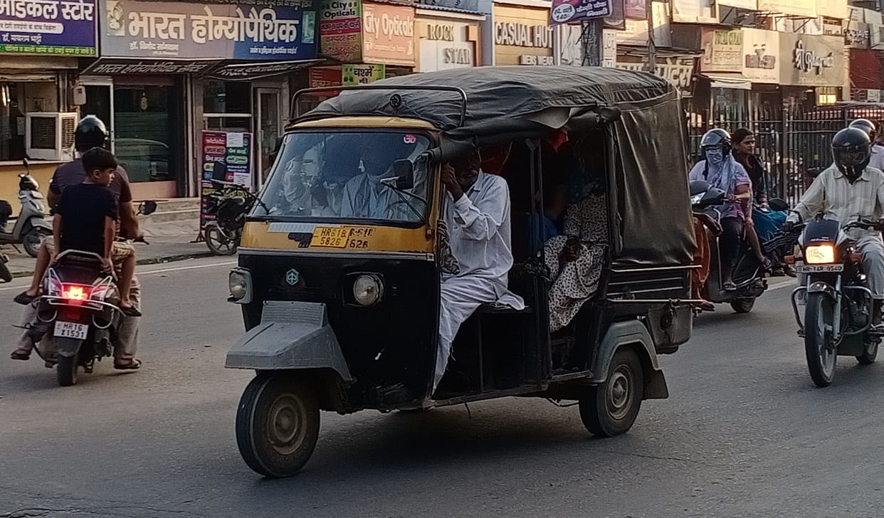 auto union change fare in Bhiwani