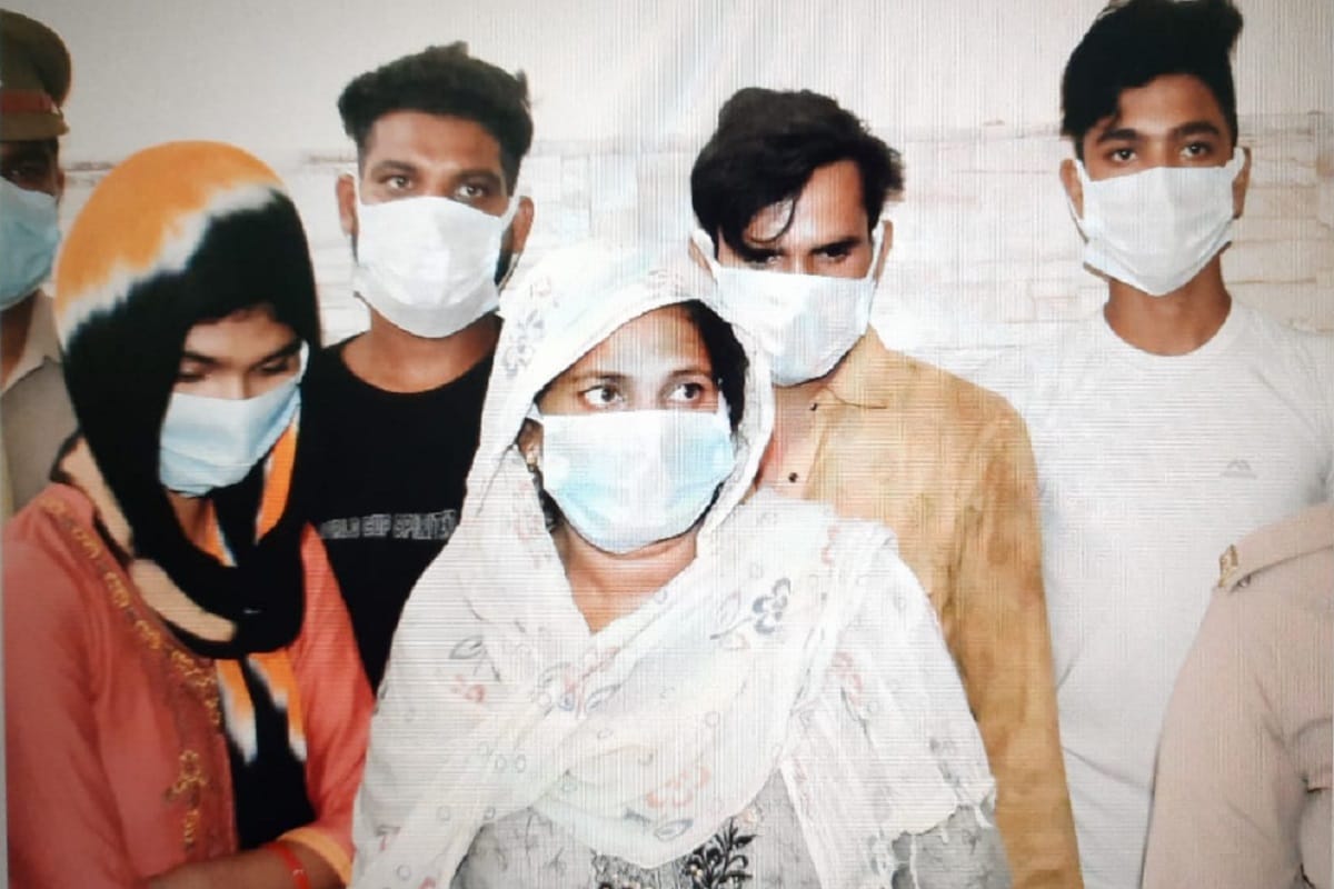Police has revealed of Pravindra murder case and Wife and mother-in-law got killed by giving betel nut in Meerut