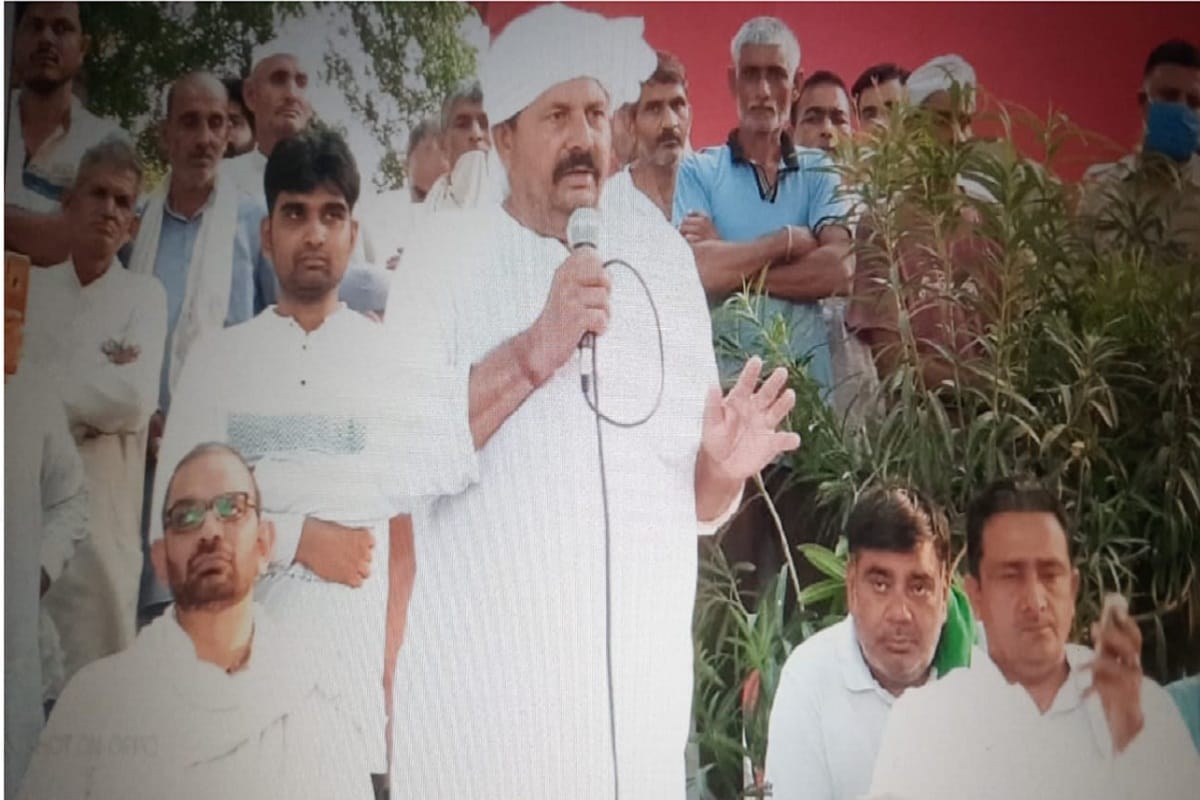 Shamli News: Chaudhary Naresh Tikait said that if the BJP government comes again, then one thousand rupees electricity bill every day