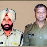 छत्तीसगढ़ के नारायणपुर में नक्सलियों के हमले में शहीद हुए दो जवान।