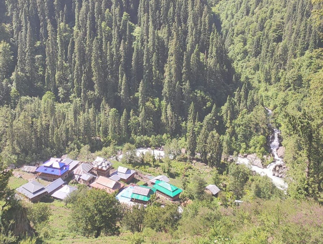 Even today three villages of Sainj are being illuminated with torches