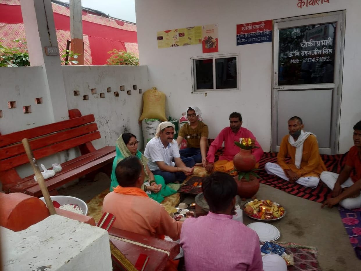 In the village Sohanjani Tagan, the idols were consecrated