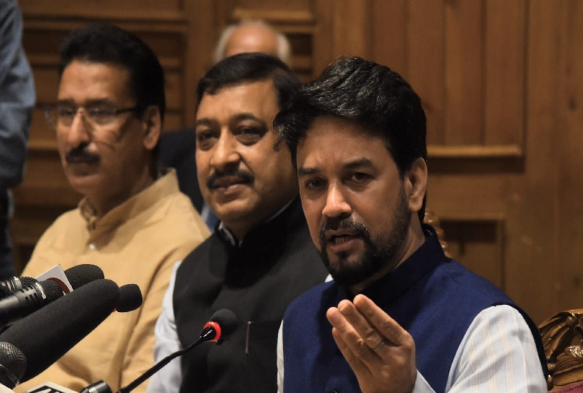 union minister anurag thakur statement over cm post in shimla