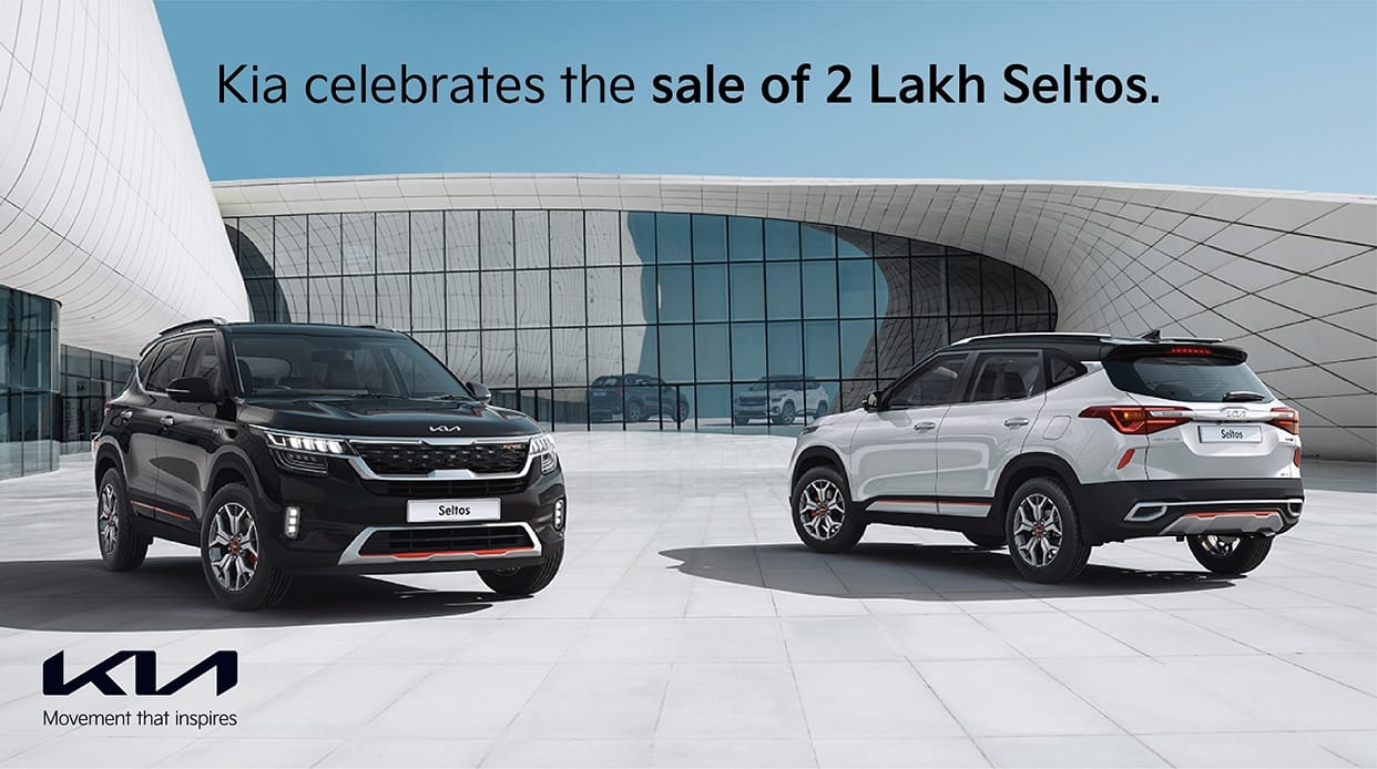 kia seltos sales figures in india Kia India sells 2 lakh Kia Seltos SUV in 2 years sold 1.5 lakh connected cars in Indian Market