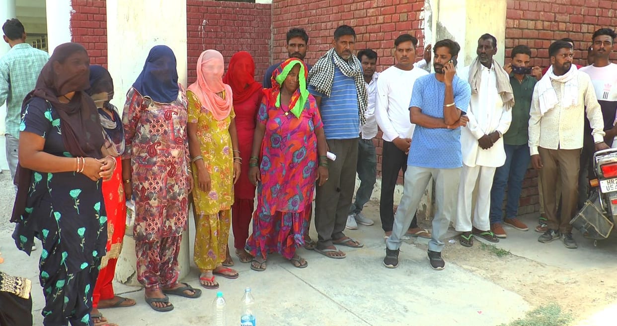 The young girl made an inter-caste marriage, the family members of the young man accused the girl's family of attacking her