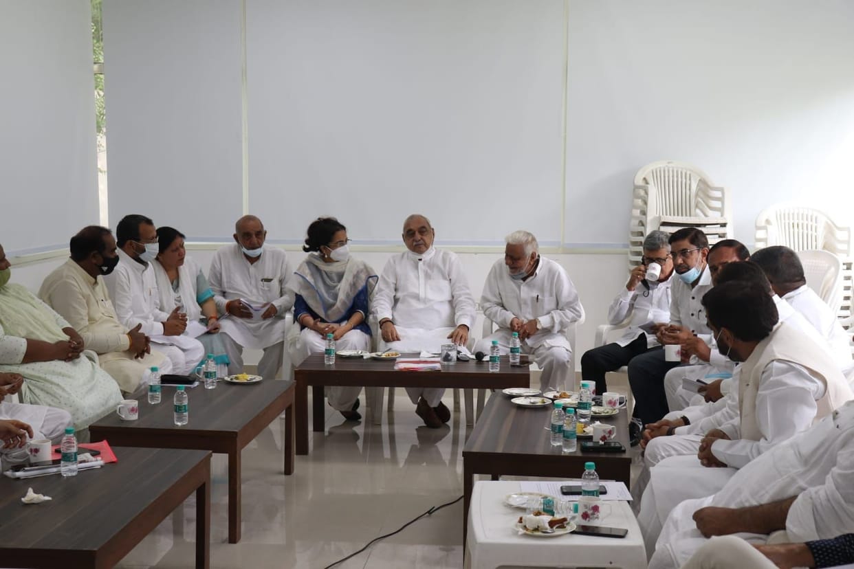Bhupender singh hooda made a strategy for haryana assembly mosoon session