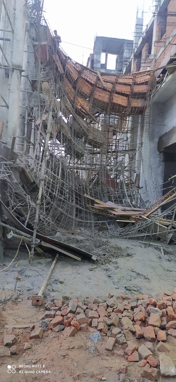 Shuttering of under-construction medical college fell, workers left childless