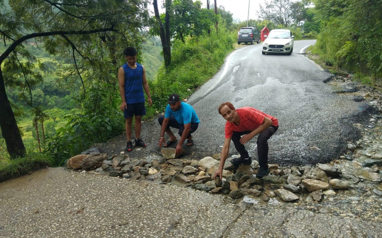 No Road No Vote in Moonakot