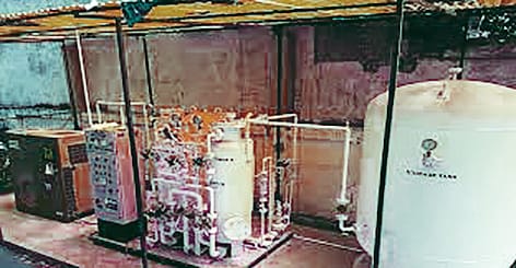 Sent the proposal of five, even after the deadline, only one oxygen plant was ready