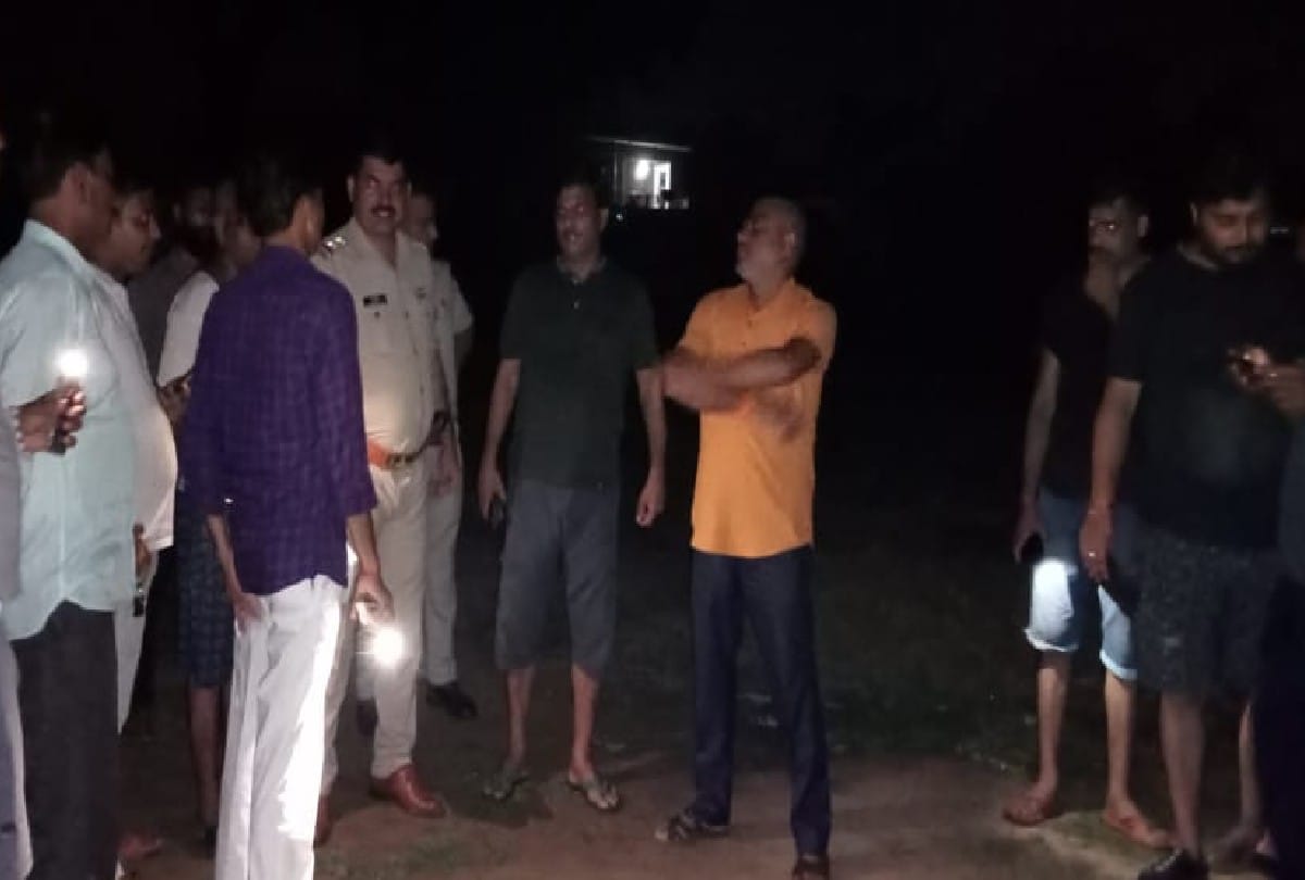 Police immersed Tajia in the canal in Mainpuri