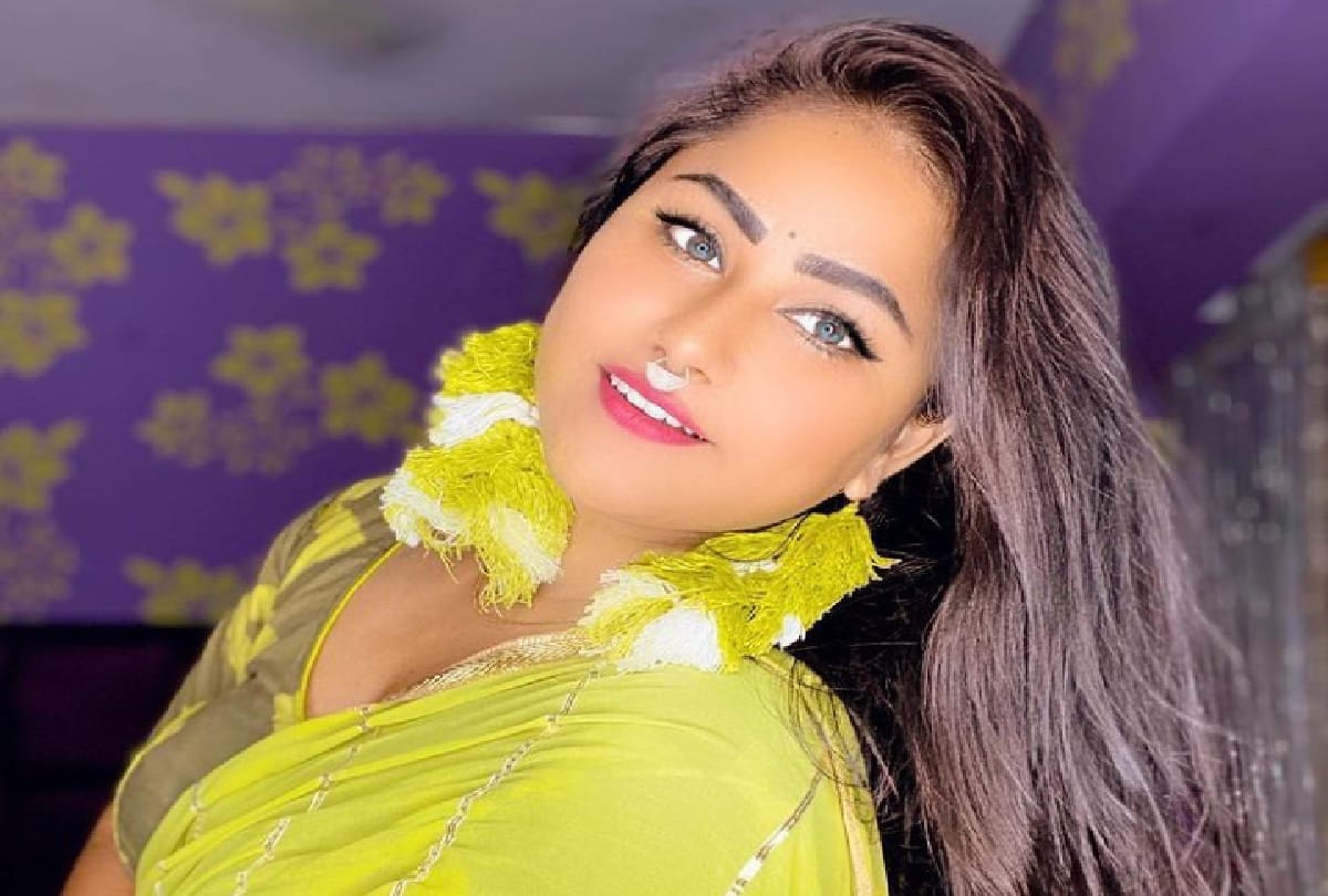 Bhojpuri: Priyanka Pandit showing her style in saree, trolled fiercely after MMS leaked