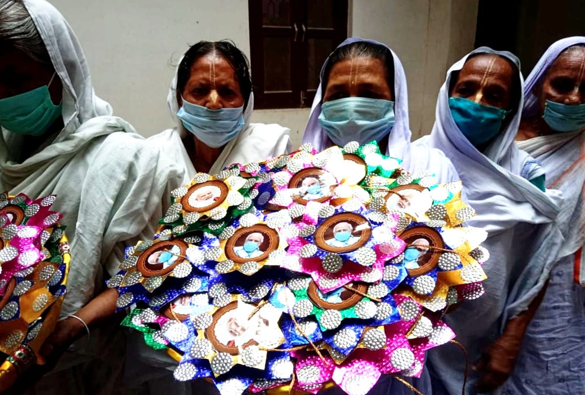 Vrindavan widows send rakhis to PM Narendra Modi on Raksha Bandhan