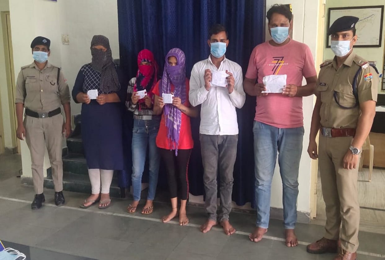 dehradun news: Police busted sex racket, five arrested