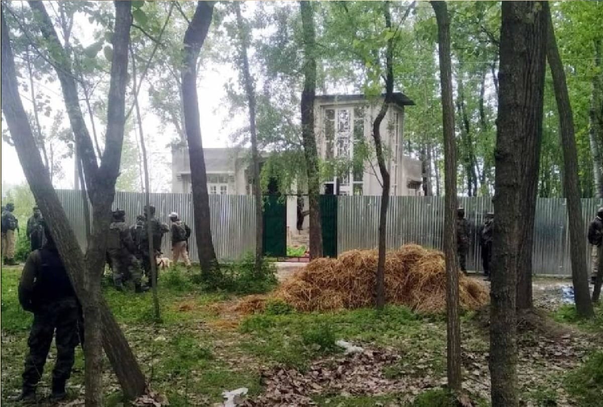Terrorists hideout from apple orchards to toilet seats